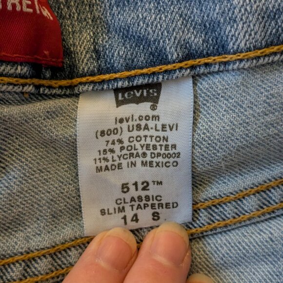 Levi's 512 Slim Stretch Short - Picture 4 of 8
